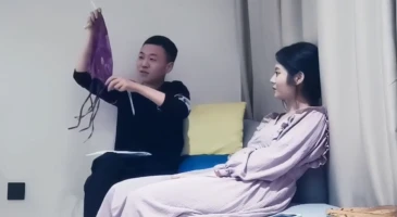 멍청하게 생긴 조선족 ktv 아가씨와 2차