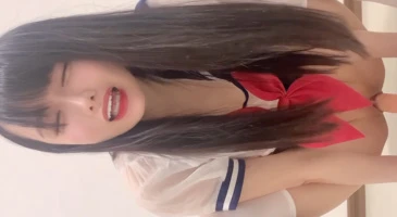 헨타이 유아 시스루 세일러복 입고 딜도질