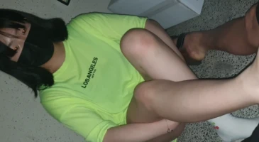 포터남 연작 - 형광티녀 계단에서 대딸풋잡 01화