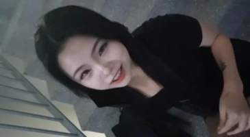 포터남 연작 - 섹시큐티 검은 원피스녀