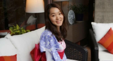 평소 조용한 성격의 그녀의 은밀한 본모습