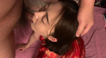 치파오녀 애널 괴롭히기