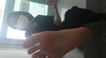 포터남 연작 - 비상구 계단에서 대딸 받다가 주민에게 걸린 아찔한 상황
