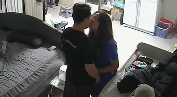 하루에 떡을 세번이나 치는 잉꼬부부