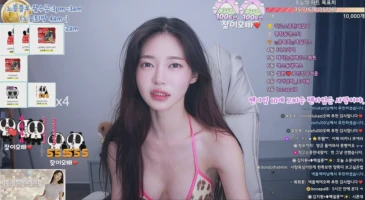 팬더 BJ 문복희 비키니 노출방송