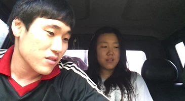 비오는 여름날 봉고차 세워놓고 낮걸이