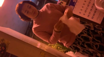 커피 마시면 대주는 다방 아줌마
