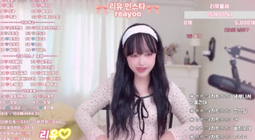 팬더 BJ 리유 뒷보지 노출로 영정