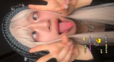다양한 혓바닥+아헤가오 리액션을 보여주는 BJ