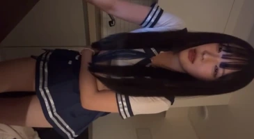 밴드 넘어가서 유륜 보여주는 이쁜이