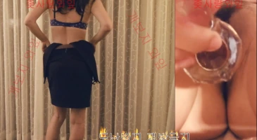 호텔에서 출사놀이 즐기는 중년부부