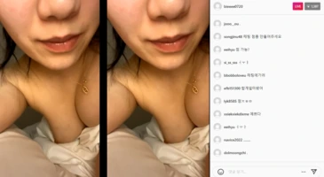 영정녀 bieee 인스타 라이브