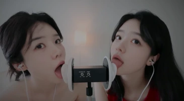 이런 쌍둥이에게 귀를 빨린다면