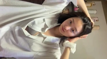 승무원 느낌의 빈수레녀 노브라 은꼴방