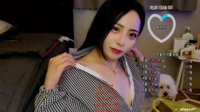 아프리카 방송중 노출로 인스타로 쫒겨난 여우련