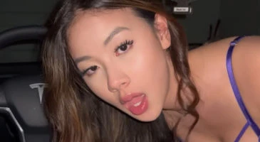 차안에서 열정적인 방아찍기