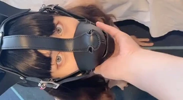 강아지가 되어버린 노예녀