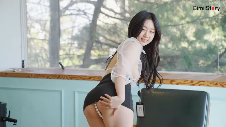 결제를 기다리는 앙큼비서