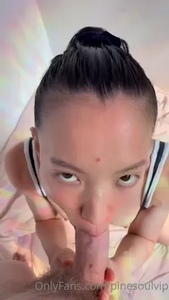 점심 못먹어서 배고픈 여자친구 끈적한 스프 배불리 먹여주기